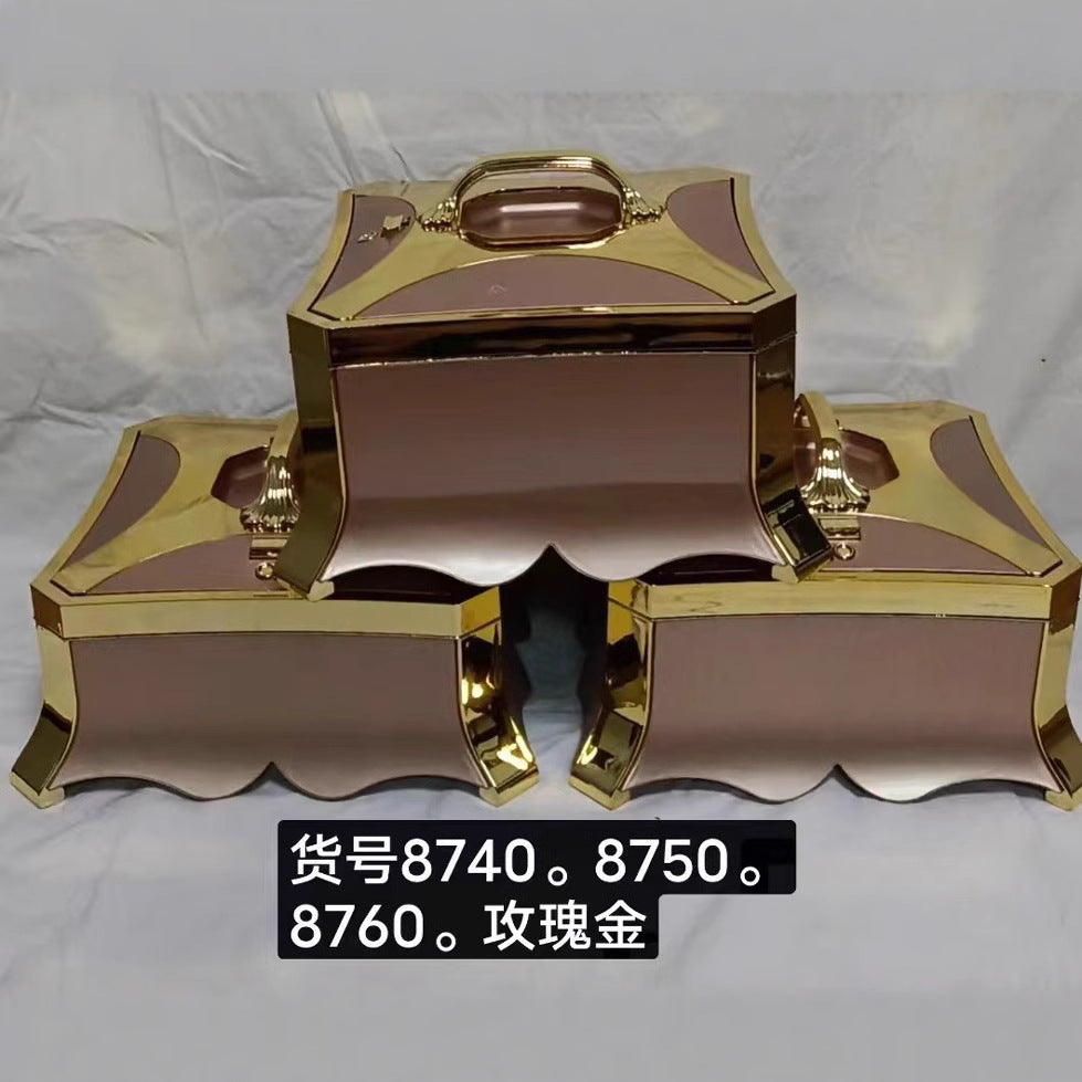 Export export cross-border 4l-5l-6l square food warmer container insulated lunch box new