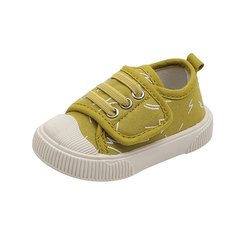 Kids' canvas shoes - new spring/autumn  collection: breathable casual low-top sneakers for boys (ages 1-6) and girls