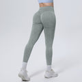 seamless washable yoga pants, high waist, tummy control, hip lift, tight nine-point pants, sweat-absorbent and breathable running fitness pants for women