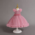 New arrival: sequined floral princess dress for girls - perfect for christmas and special occasions!