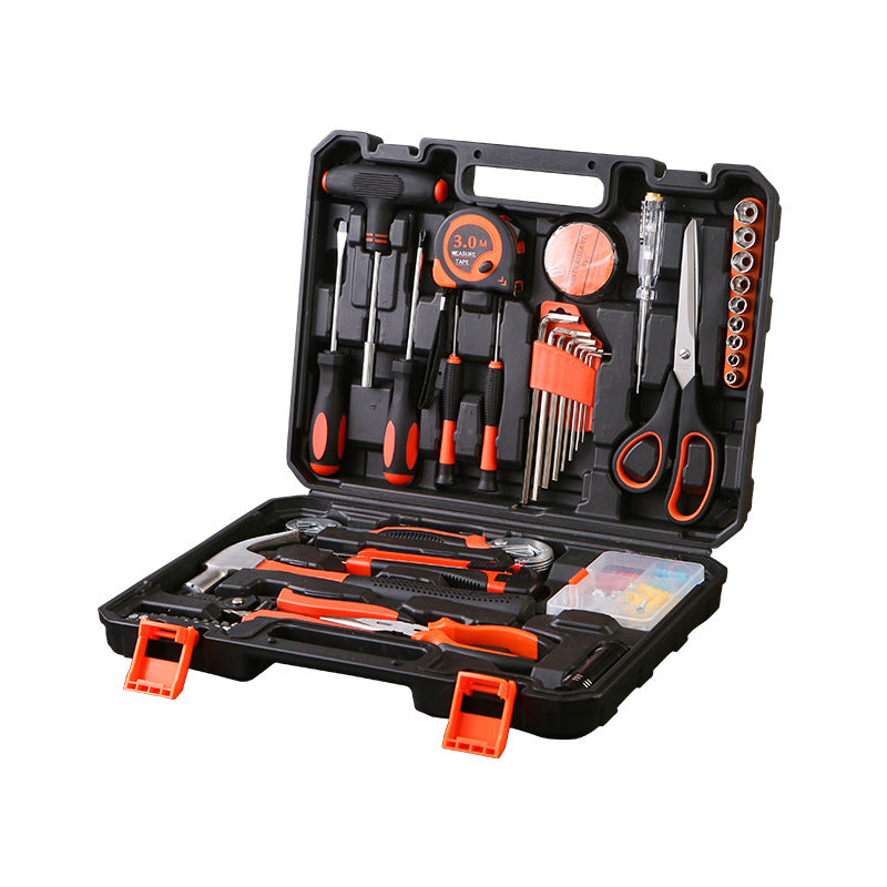 Household hardware tool set, family manual combination, maintenance set, real estate gift toolbox wholesale