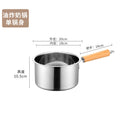 304 stainless steel mini for home fuel-saving multifunctional fryer for frying large-capacity tempura and cooking noodles to filter residue and supplementary food