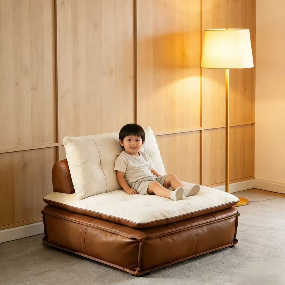 Vacuum compressed tofu block sofa - space-saving modular sofa for living room and bedroom