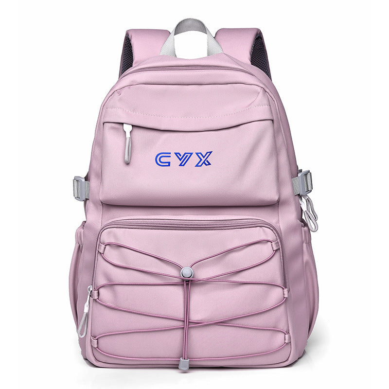 School bag female fresh and sweet campus male and female couples backpack new high school college student large capacity casual backpack