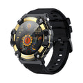 Pg666 smart watch outdoor sports style ip68 waterproof bluetooth call multi-sport mode 1.39inch color screen
