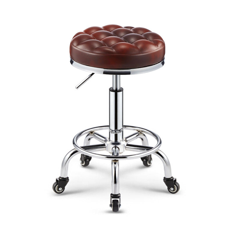 Beauty Stool Pulley Big Stool Bar Bar Chair Rotating Lift Home Nail Art Round Stool Barber Shop