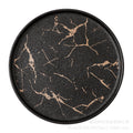 Steak plate marble ceramic western food plate hotel restaurant special plate steak plate with edge pizza plate wholesale