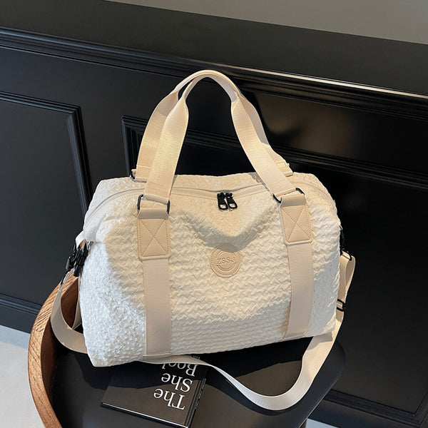 New simple and fashionable fitness bag large capacity leisure travel storage bag women's sports yoga training bag wholesale