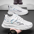 Men's shoes 2026 new spring breathable trendy versatile low-top sneakers student casual running white dad shoes