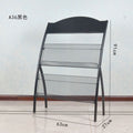 Floor magazine rack, newspaper rack, book rack, display rack, promotional material rack, single page rack, storage rack