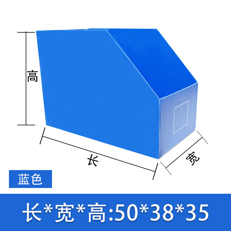 Shelf Oblique Carton Storage Box Multifunctional Classification E-commerce Warehouse Parts Material Wear-resistant Hollow Board Warehouse Box