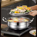 Factory direct sales thickened stainless steel european double-layer multi-purpose soup steamer wholesale promotion gift cross-border pot