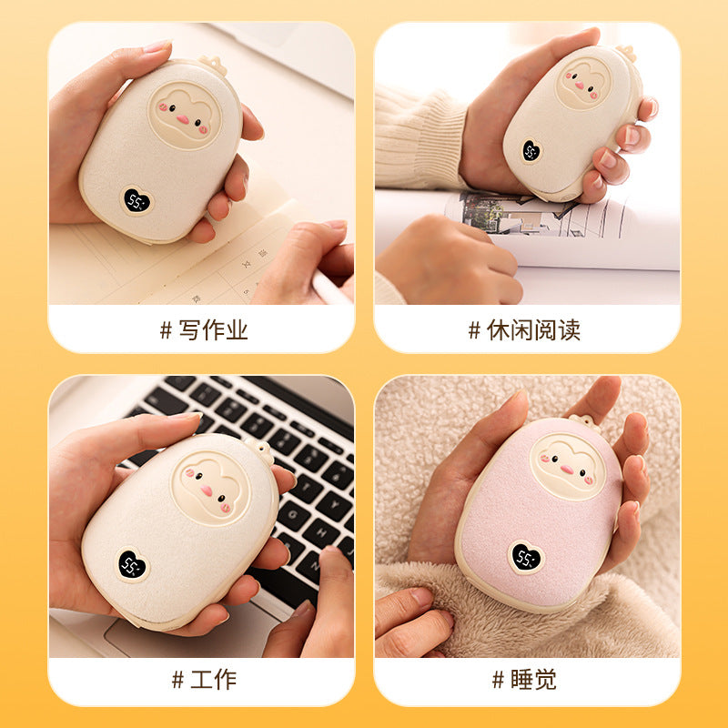 New 2-in-1 hand warmer & power bank: perfect for girls, portable hand warmers for birthdays, mini hand warmers for winter