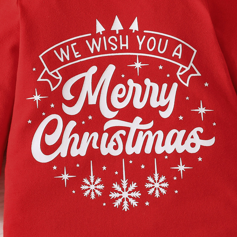 european and american hot-selling new boys' christmas romper + hat two-piece set - direct from cross-border manufacturer