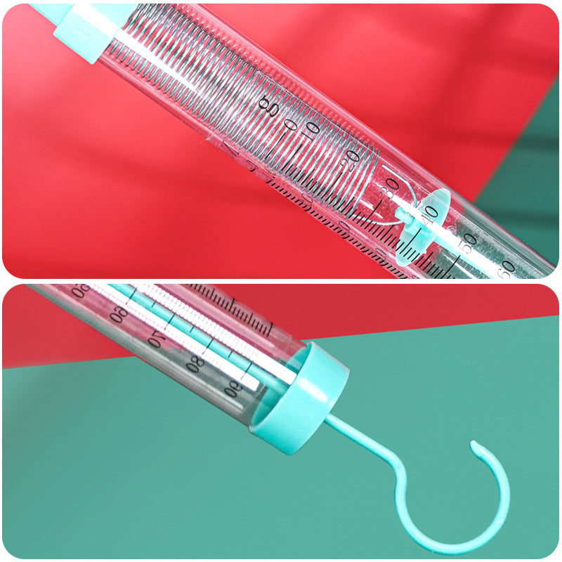 Spring scale, technology small production force measuring tension meter handmade DIY children's primary school students invention material physics recommendation