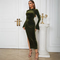 cross-border women's elegant dress - new spring/summer collection, socialite style, chic banquet midi dress