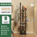 Solid wood rotating coat rack, freestanding vertical clothes rack, bedroom home living room light luxury storage shelf