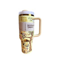 bestseller: winnie the pooh stanley collaboration stainless steel insulated tumbler - perfect for outdoor adventures!