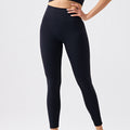 Export hot style breathable yoga pants without hems, tummy control, high waist fitness pants, running tight butt lifting sports pants for women