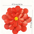 Manufacturer iron art flower ornaments home crafts metal ornaments jewelry iron art simulation ground plug courtyard decoration