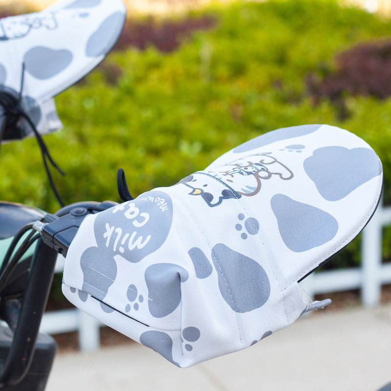 Handlebar cover battery car waterproof breathable hand guard electric car electric vehicle resistance uv protection work clothing cycling sunscreen