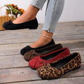 Exportplus size suede bows round toe small flats women's  summernew arrivalflatsflatscasual bean shoes
