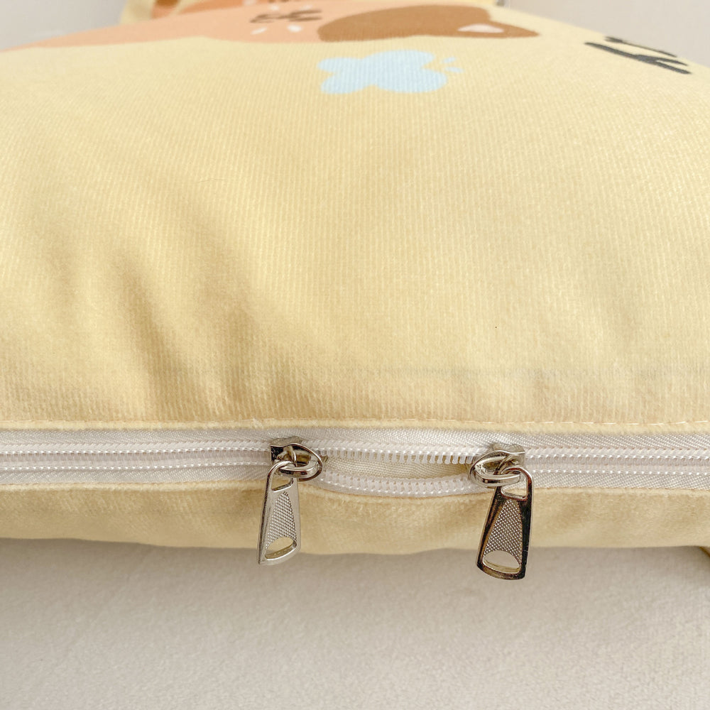Cartoon pillow quilt dual-purpose pillow lunch break cushion dormitory office cushion single brushed air-conditioning pillow quilt