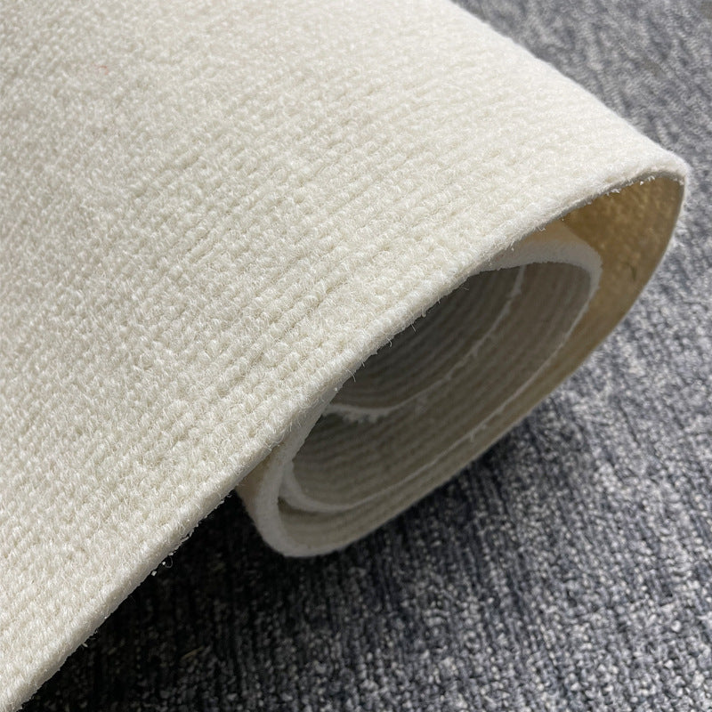 Extra thick 10mm striped carpet - full coverage, non-slip floor mat for bedroom, office, billiard hall - solid color, full coverage striped carpet