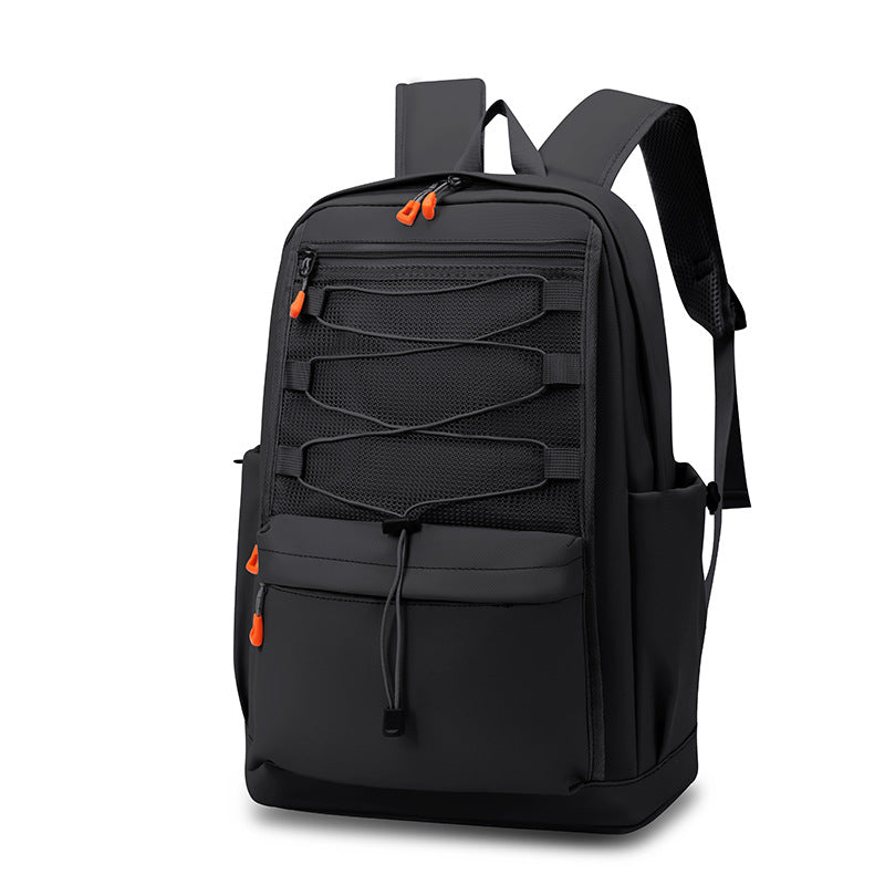 New middle and high school student schoolbag large capacity backpack men's Oxford cloth waterproof travel backpack lightweight backpack