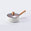 Processing personalized snow flat pot medical stone non-stick pot small milk pot baby food supplement pot for home instant noodle pot pancake