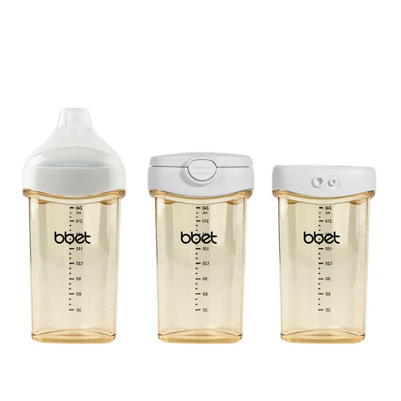Bao hui 2021 ppsu triangular multi-use baby bottle - one bottle, four ways to feed - 150ml - oem available - export quality