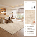 Cream style carpet living room pure color new arrival full coverage large area no-wash wipeable waterproof anti-fouling bedroom bedside blanket