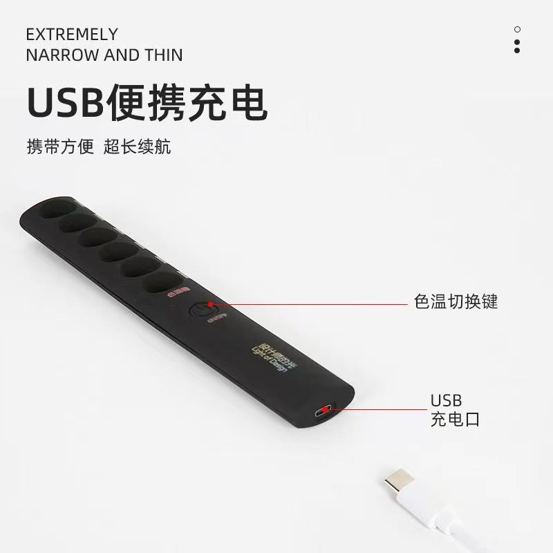 Designer light color temperature stick professional-grade portable rechargeable cri stick fill light photography lighting test stick