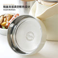 304 stainless steel breakfast cup with lid, portable lunch box for office workers, oatmeal, porridge, thermal lunch box, lunch box, pot