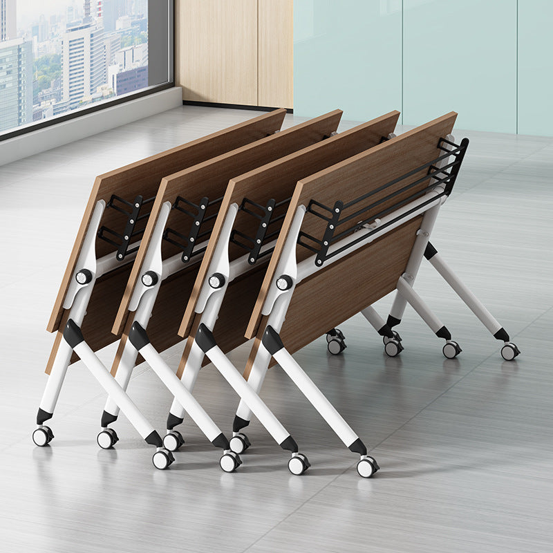 Saint li folding conference table - minimalist modern design, modular and mobile, splicing training table and chairs for educational institutions and learning environments