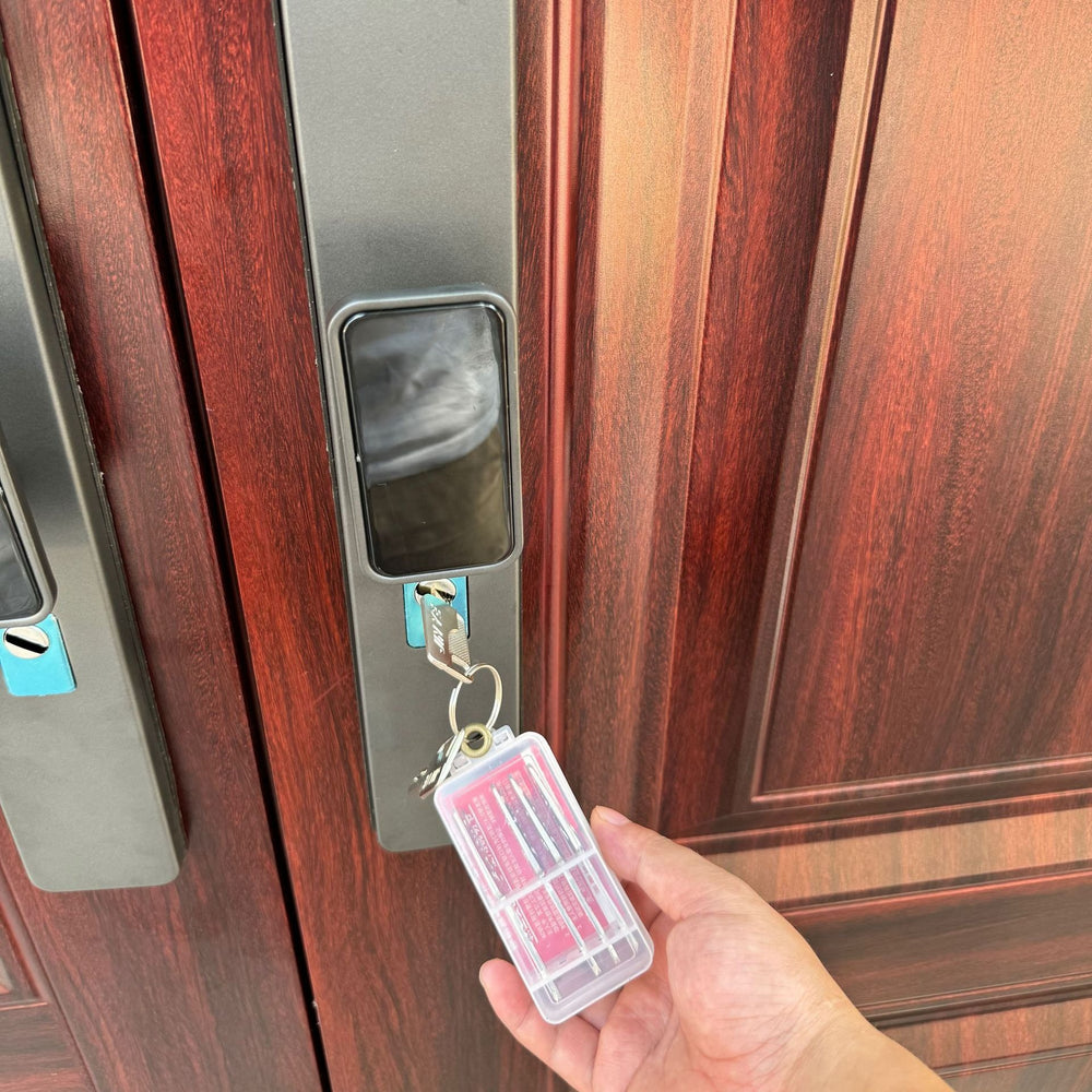 Factory direct: minimalist luxury steel security door for home – entry door, residential security door, project door