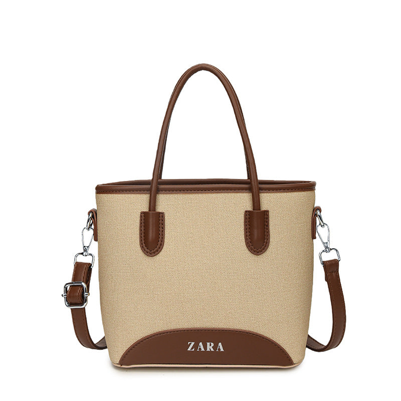 Retro commuting quality satchel bag 2025 new work commuting shoulder underarm bag casual bag elegant tote bag