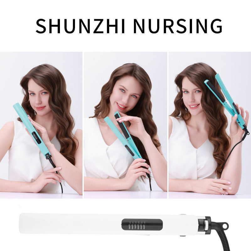 hot-selling factory direct display hair straightener splint straightener dual-purpose small electric splint hair iron curling iron