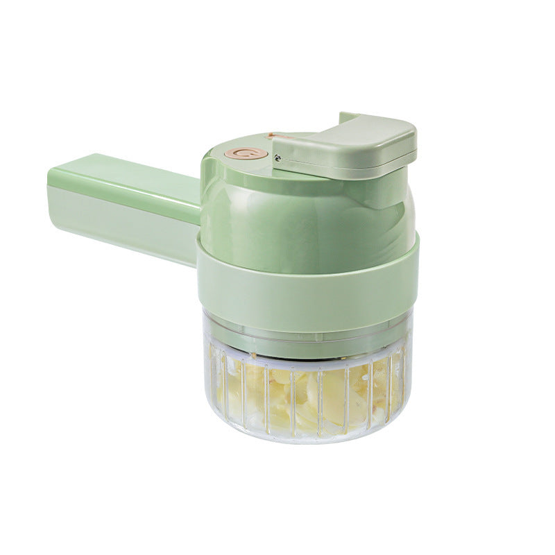 New arrival electric food processor multi-functional for home slicer handy gadget garlic grinder electric compact handheld vegetable cutter