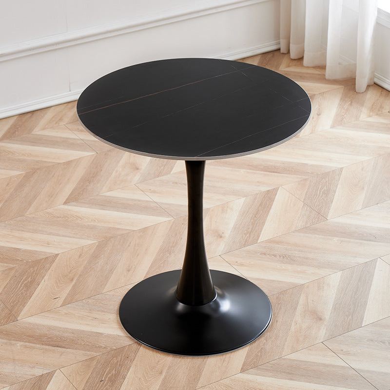 Round coffee table living room home tulip casual reception negotiation small round table casual balcony small tea table and chair combination