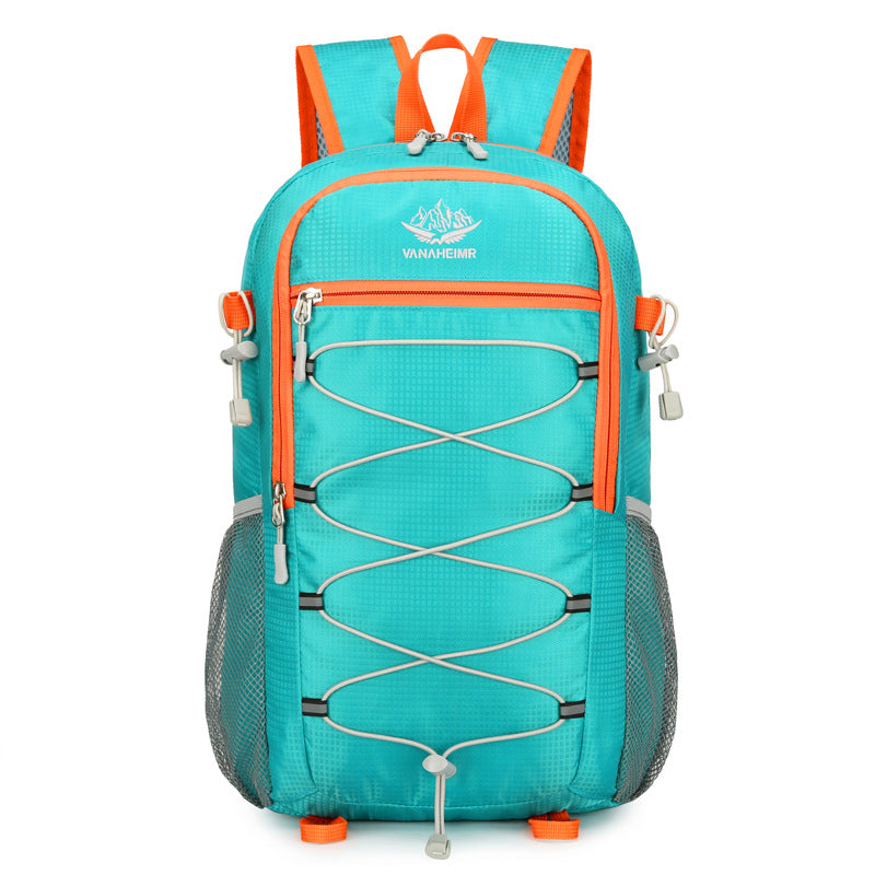 Outdoor Backpack Foldable Skin Bag Ultra Light Oxford Budding Mountain Riding Backpack Multifunctional Casual Backpack