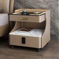 Bedside table + three-color light + usb + bluetooth speaker + password lock