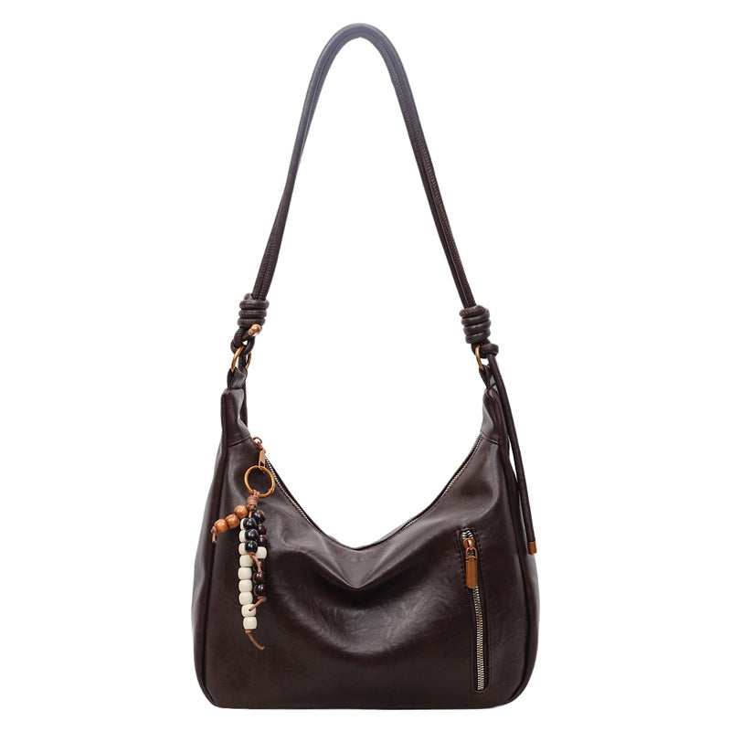 Crossbody bag 2025 new autumn/winter versatile light luxury niche high-value shoulder bag large capacity commuter tote women's bag