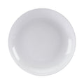 Wholesale large plate deep plate for home ceramic pure white round plate hotel large plate chicken chopped pepper fish head fruit plate vegetable plate fish plate