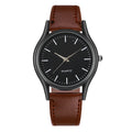Men's black face light brown