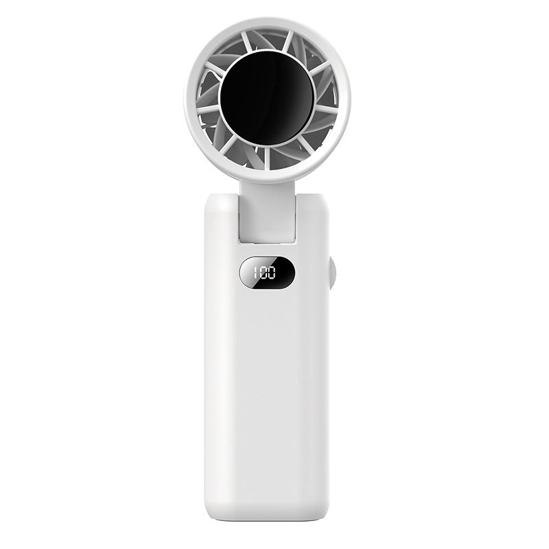 new arrival high-speed handheld fan usb rechargeable outdoor portable high wind desktop foldable violent fan
