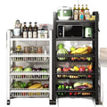 Kitchen vegetable basket floor-standing storage rack multi-layer storage vegetable and fruit storage rack multi-functional vegetable storage basket