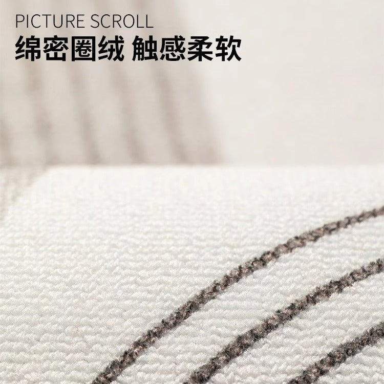 Carpet living room  new waterproofaccessible luxuryclassyfor home sofa coffee table blanket no-wash wipeable cream style floor mat