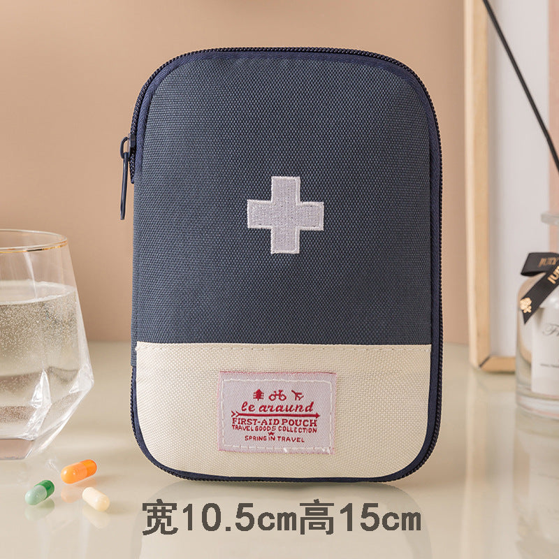 Portable First Aid Kit Cross Drug Storage Bag Travel Business Travel Medical Kit Large Capacity Medical Emergency Kit