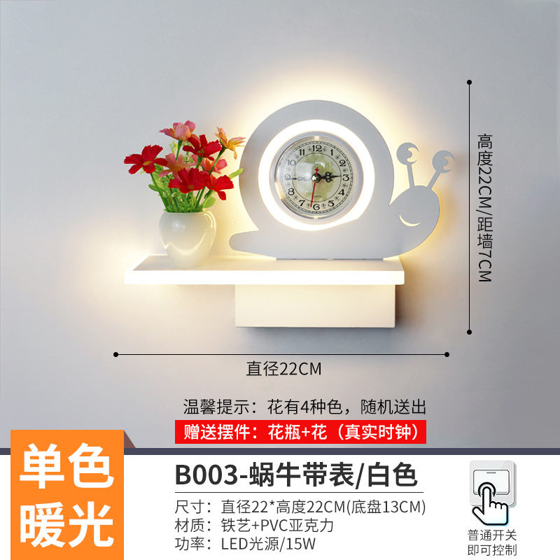 The whole network low-cost led corridor aisle entrance light new Nordic stairs balcony bedroom bedside background wall wall lamp